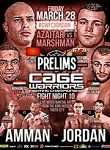 Cage Warriors Fight Night 10 Facebook Prelims